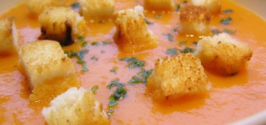 Zupa-krem z czerwonej papryki
